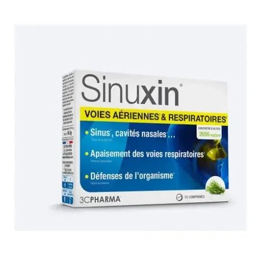 Les 3 CHÊNES SINUXIN – 15 Comprimés