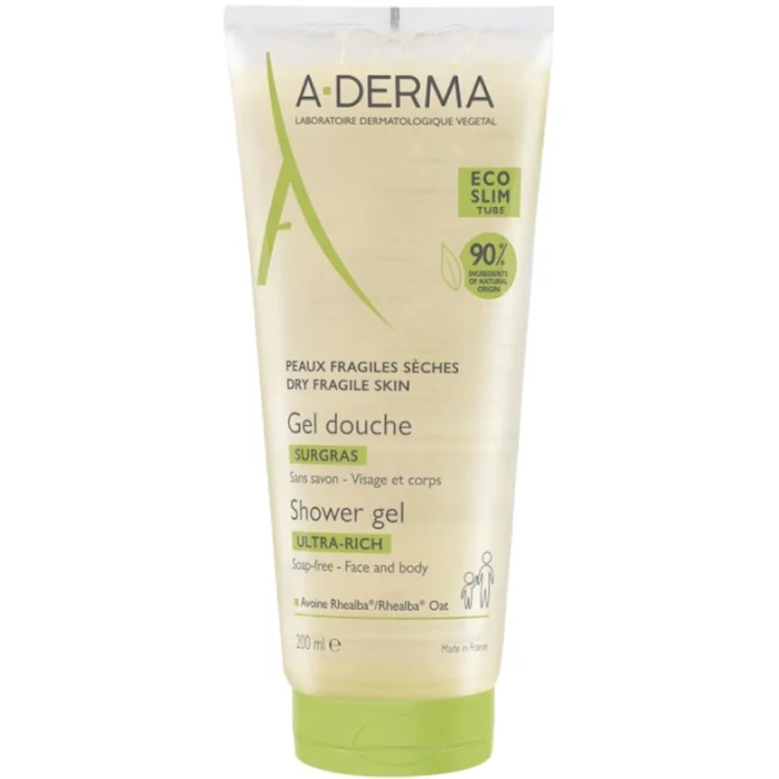 Les Indispensables – Gel douche Surgras 200 ml