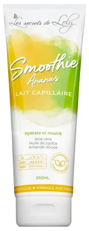 Les Secrets de Loly Smoothie Ananas Lait Capillaire 250 ml