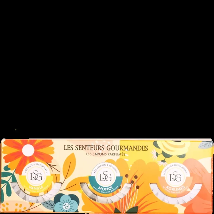 Les Senteurs Gourmandes Coffret Les Savons Parfumés – Édition Limitée