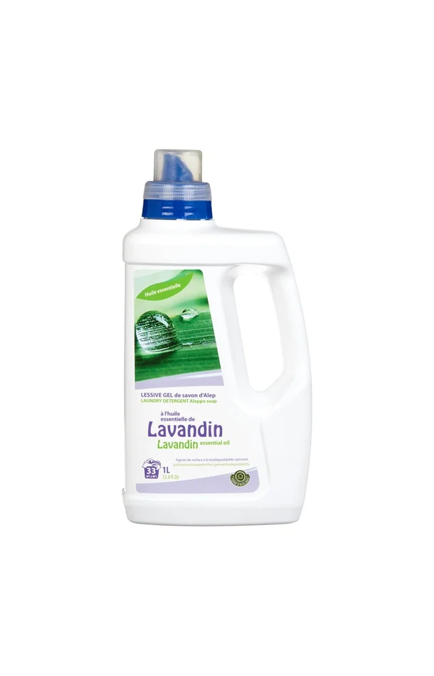Lessive au savon d’Alep – Huile essentielle de lavandin – 1 L