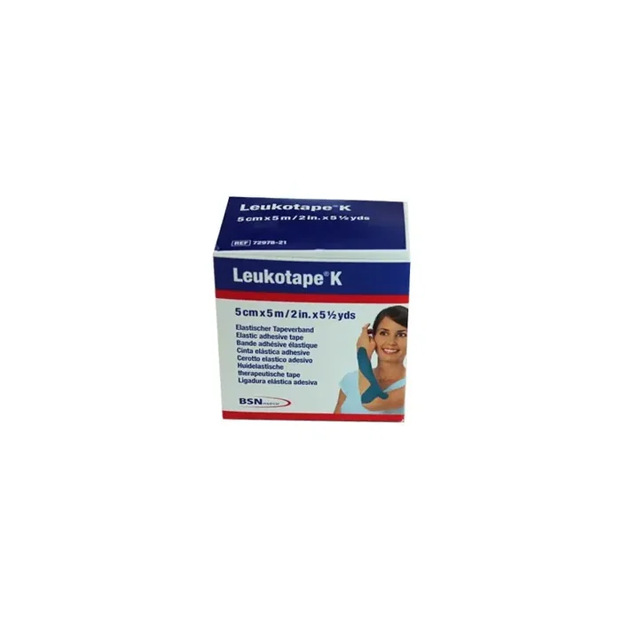 Leukotape® K Bleu 5cmx5m BSN MEDICAL