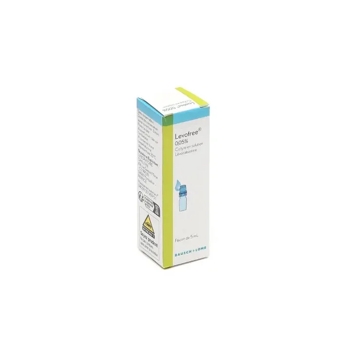 Levofree 0.05% Levocabastine collyre 5ml