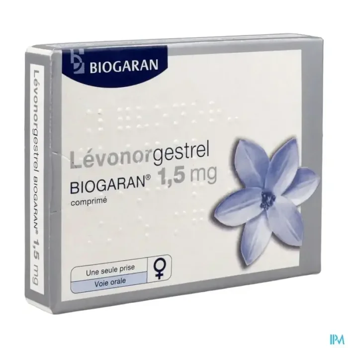 Levonorgestrel biogaran 1500mcg comprimé 1