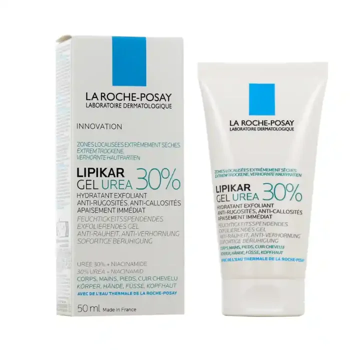 LIPIKAR GEL UREA 30% CORPS 50ML LA ROCHE POSAY