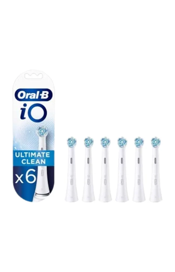 Lot de 6 brossettes de rechange – Ultimate Clean – Blanc
