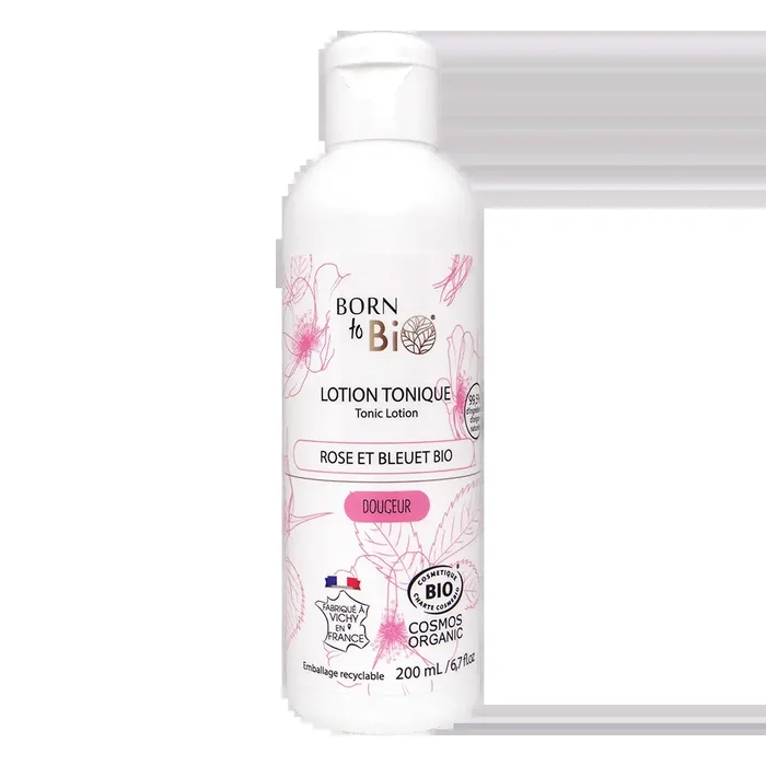 Lotion Tonique Rose et Bleuet – Certifiée bio