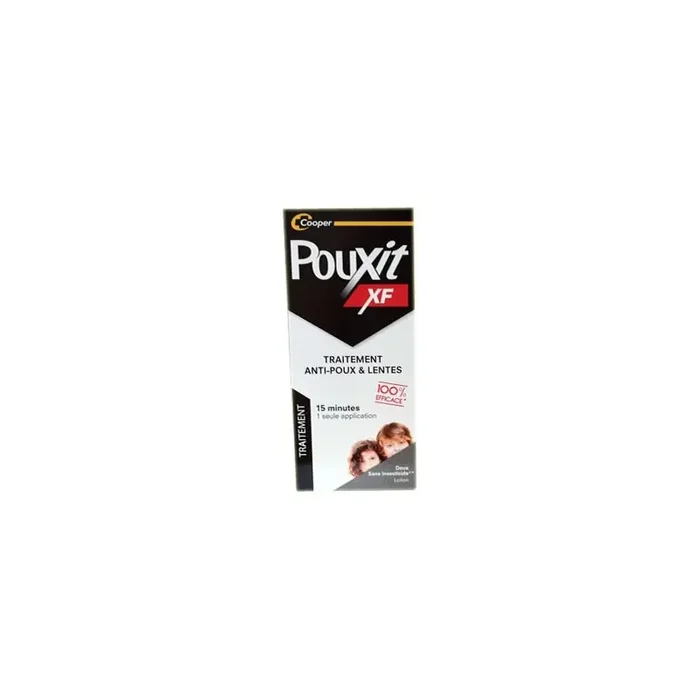 LOTION TRAITEMENT ANTI POUX et LENTES POUXIT XF
