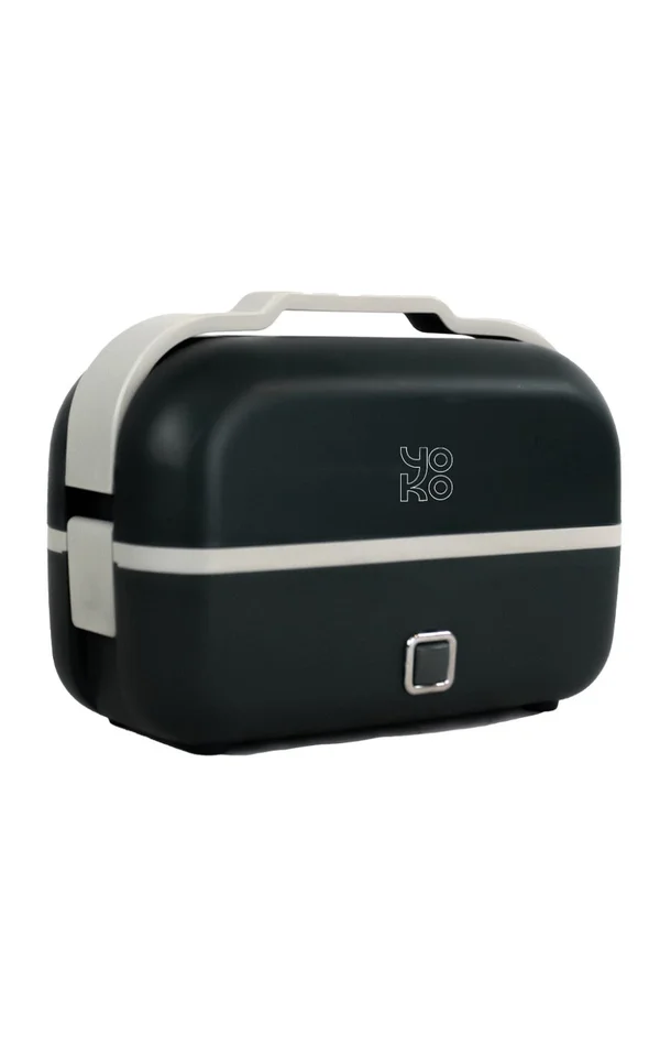 Lunch box chauffante & cuiseur – Noir – 1 L