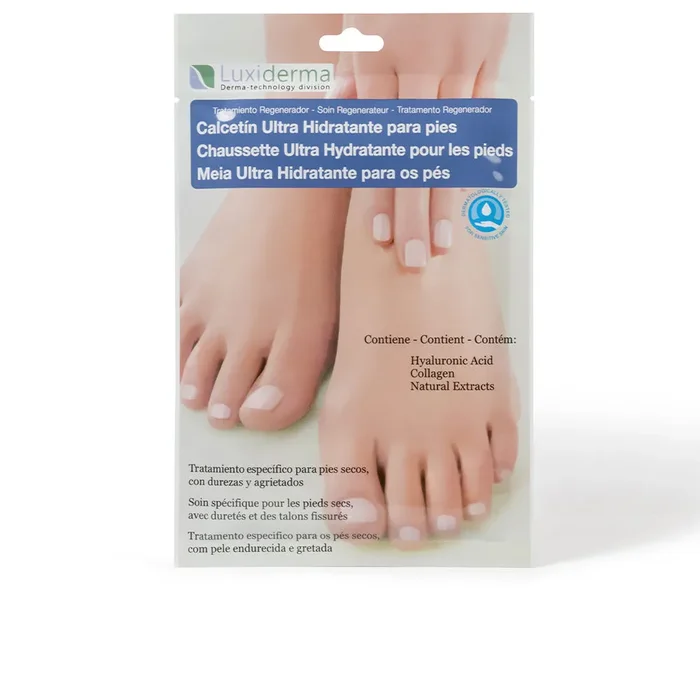 LUXIDERMA calcetín hidratante para pies 2 pz
