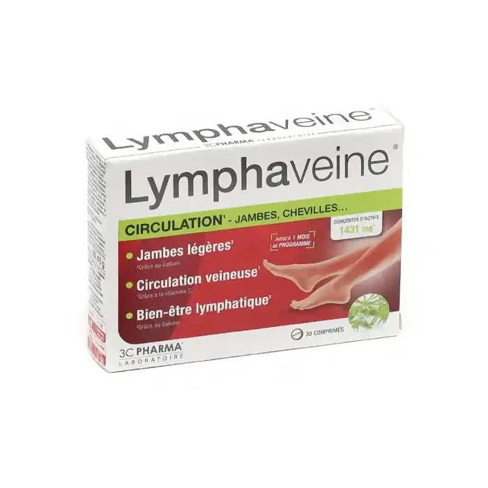 LYMPHAVEINE CIRCULATION 30 COMPRIMES 3C PHARMA