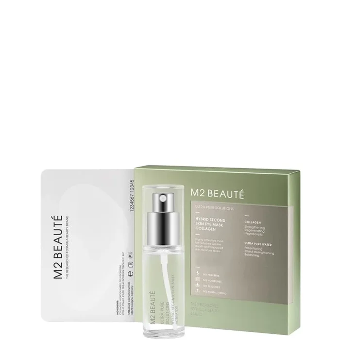 M2 Beauté Ultra Pure Solutions Hydrid Second Skin Eye Mask Collagen