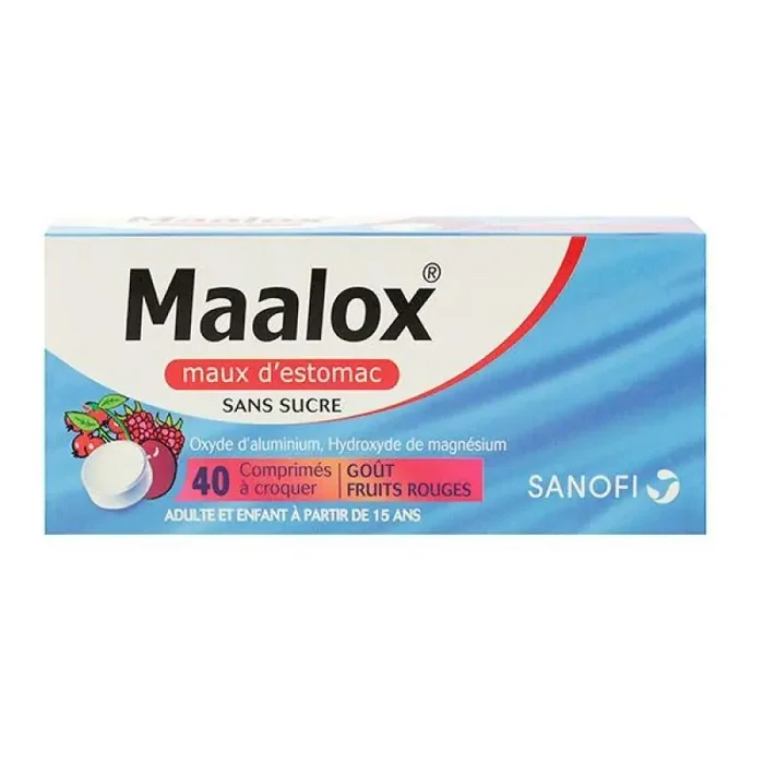 Maalox Fruits Rouges S/s Cp40