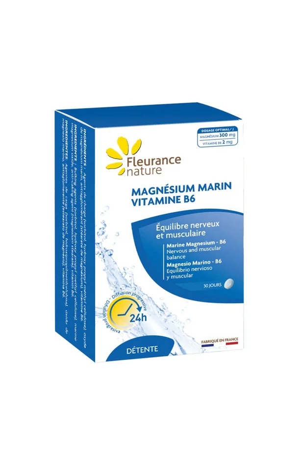 Magnésium marin B6 – Équilibre nerveux & musculaire – 1 mois