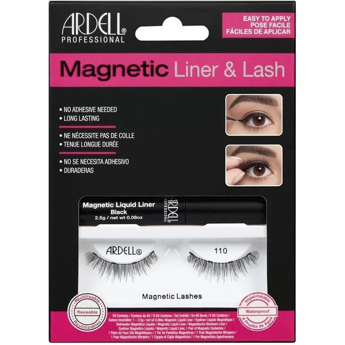Magnetic Liquid Liner & Lash – Kit Faux Cils Eyeliner Magnétique 110