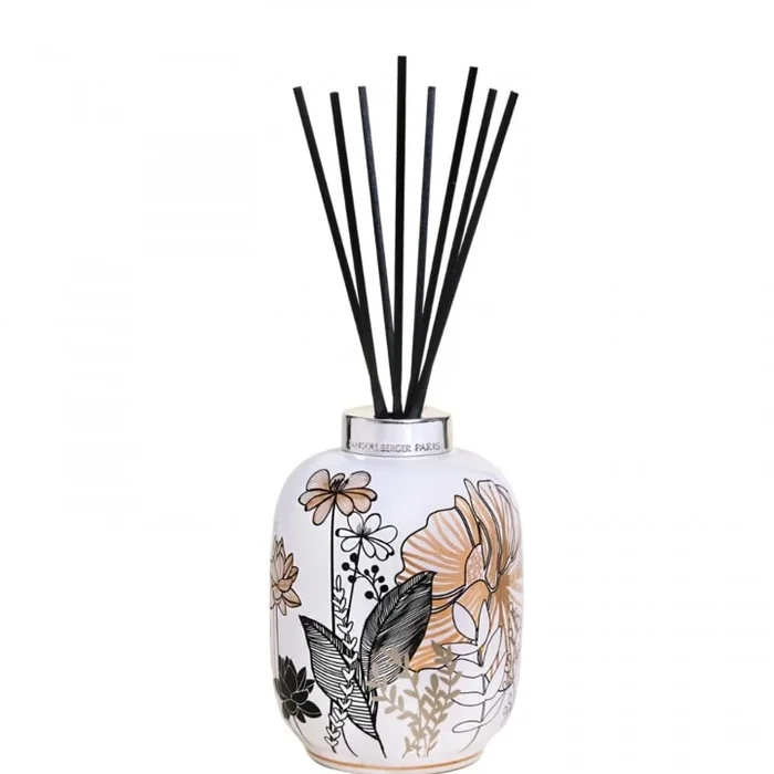 Maison Berger Paris Porcelaine Blanche Végétale Bouquet Parfumé