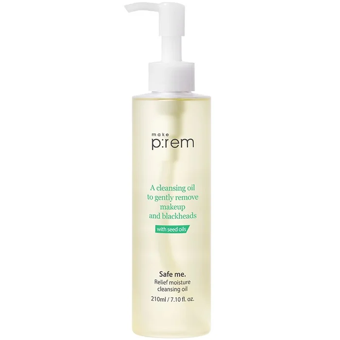 Make P:rem – Huile nettoyante hydratante – Safe Me Relief