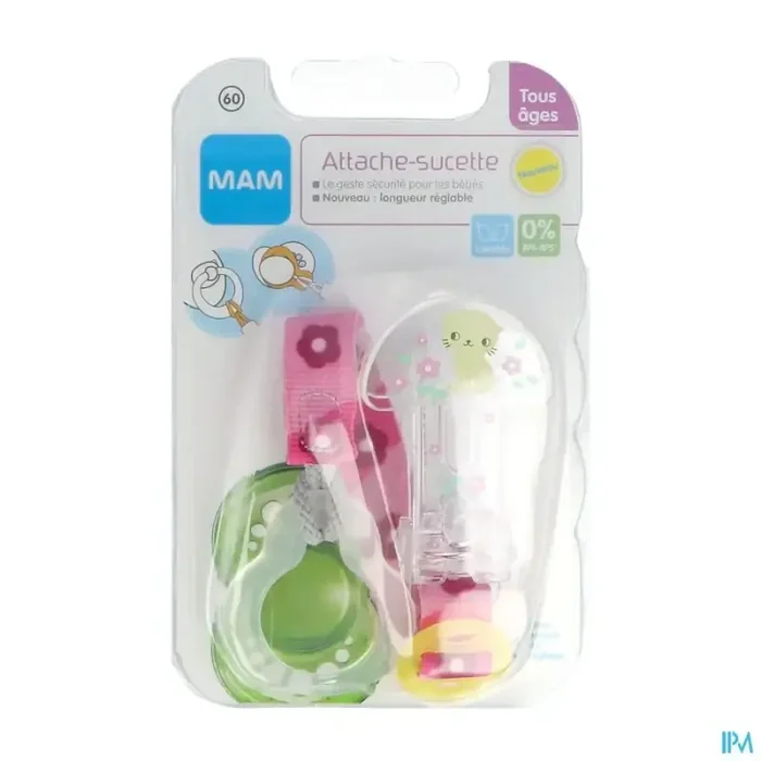 Mam attache sucette tous ages standard