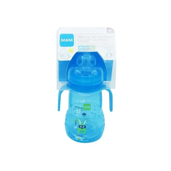 MAM Biberon de transition garcon 220ml