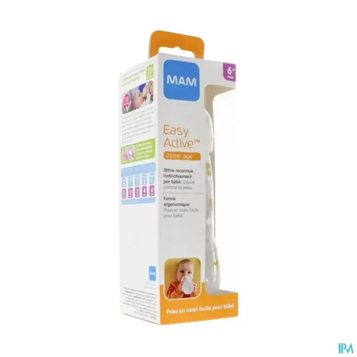 Mam biberon easy active decore 330ml unisexe tetine debit x
