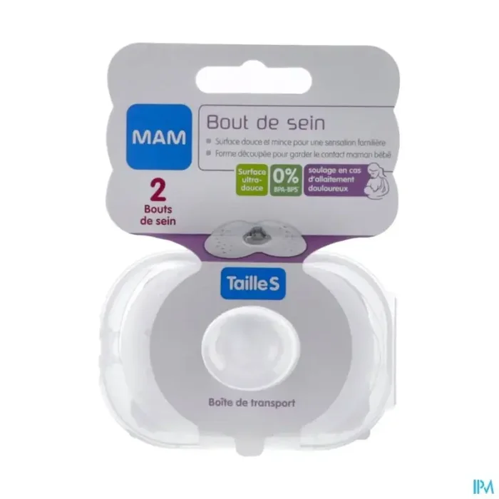 Mam bout de sein taille s silicone bte sterilisation x2