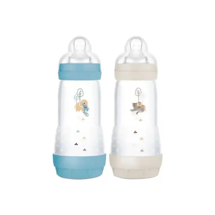 MAM Easy Start 2 biberons anti-colique 4mois+ ocean-sable 160ml