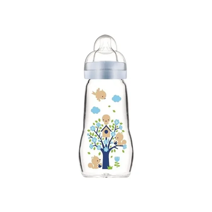 MAM Feel Good biberon en verre premium 260ml