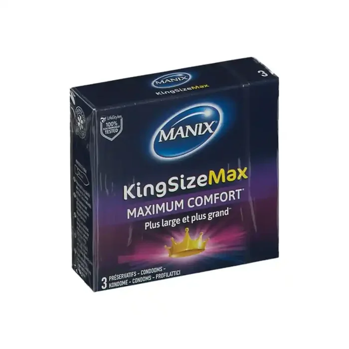 Manix king size max 3 preservatifs