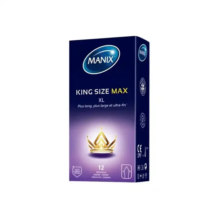 Manix King Size Max XL 12 preservatifs