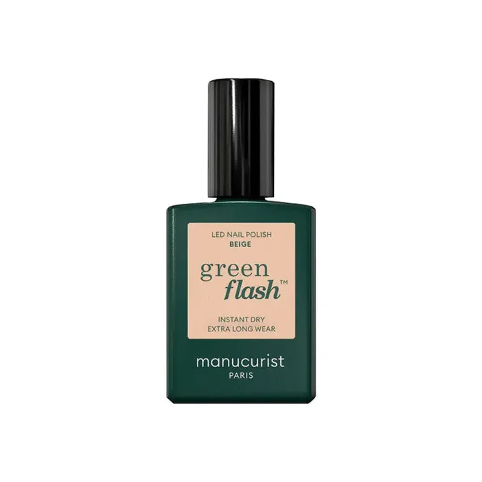 MANUCURIST GREEN FLASH Beige Semi-Permanent Polish – 15ml