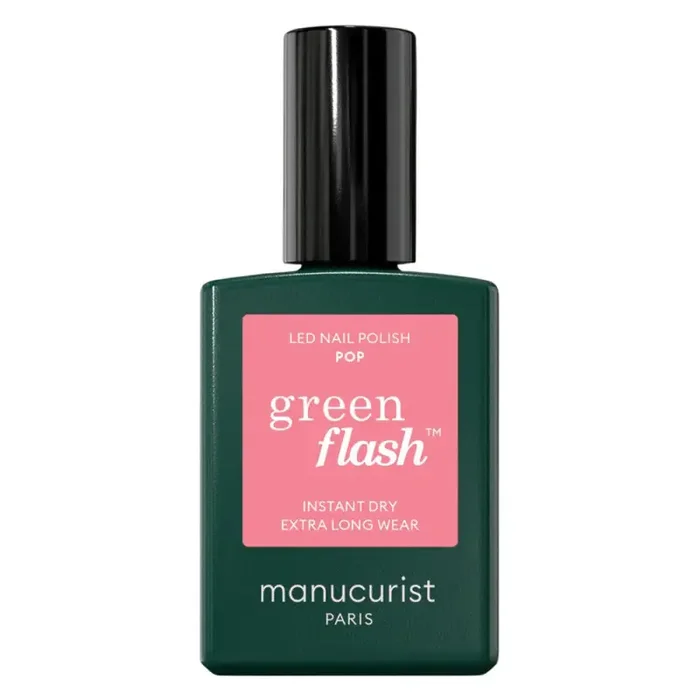 Manucurist green flash vernis semi-permanent pop 15ml