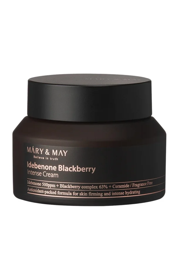 Mary&May – Crème anti-âge intensive – Idébénone et complexe de mûre – Visage