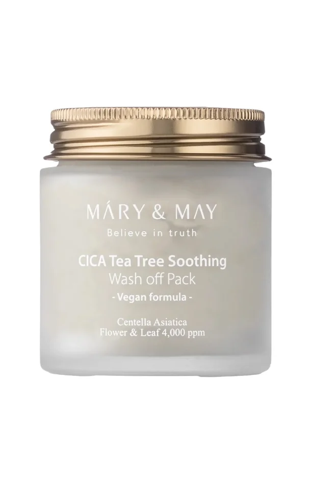 Mary&May – Masque détoxifiant – Niacinamide & arbre à thé – Peaux mixtes à grasses