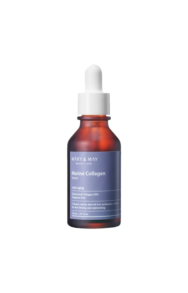 Mary&May – Sérum repulpant & anti-âge – Collagène marin