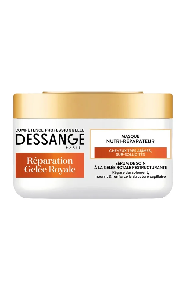 Masque à la gelée royale – Nutri-réparateur – Cheveux abimés – 250 ml