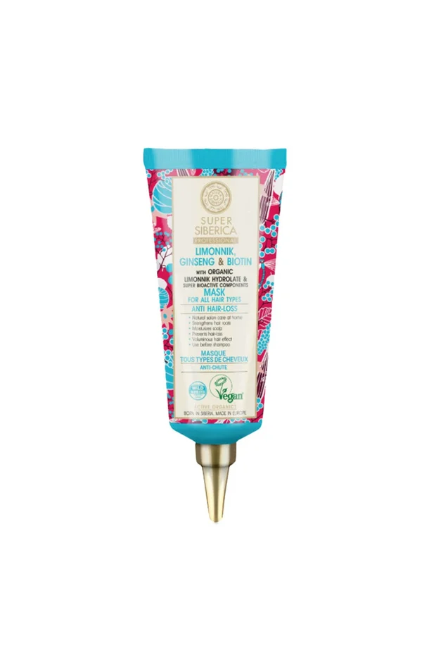 Masque anti-chute – Schisandra & ginseng – Super Siberica – Cheveux – 100 ml