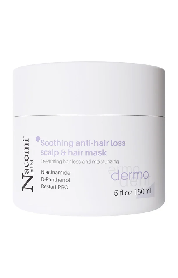 Masque apaisant anti-chute – Niacinamide & D-Panthenol – Cheveux – 150 ml
