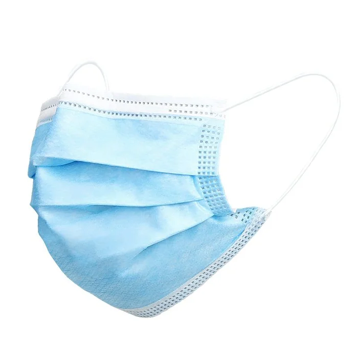 Masque chirurgical 3 plis Bleu