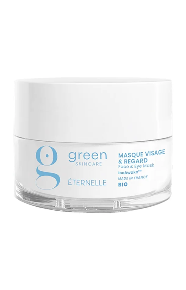 Masque éclat & anti-âge bio – IceAwake™ – Peaux matures – Visage – 50 ml