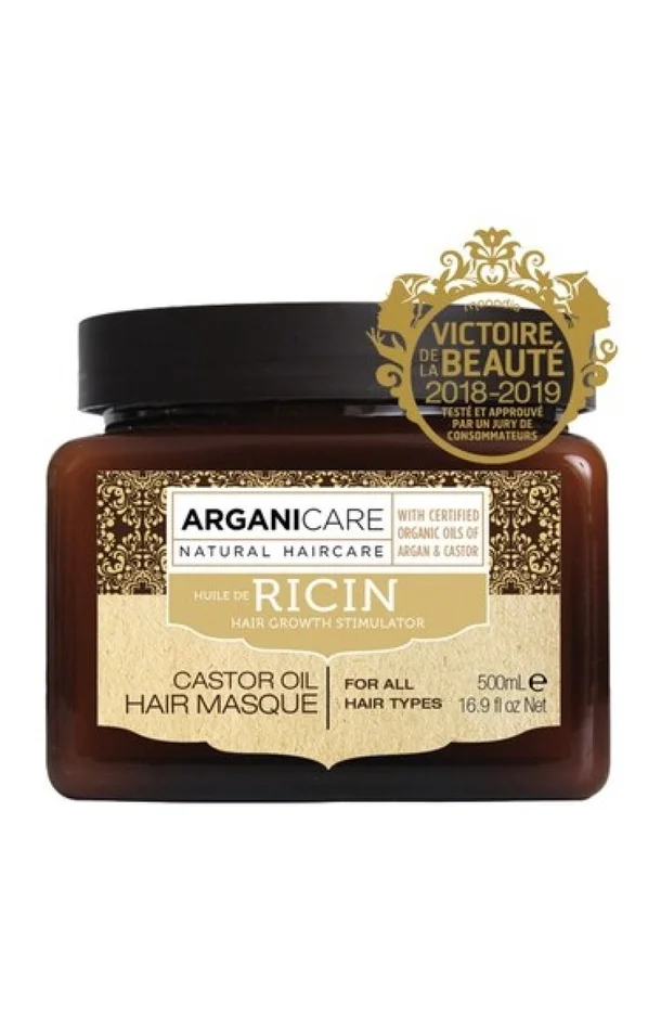 Masque fortifiant – Huile de ricin bio – 500 ml
