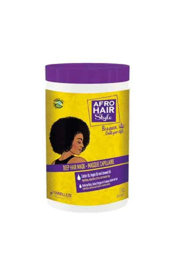 Masque hydratant – Cheveux bouclés