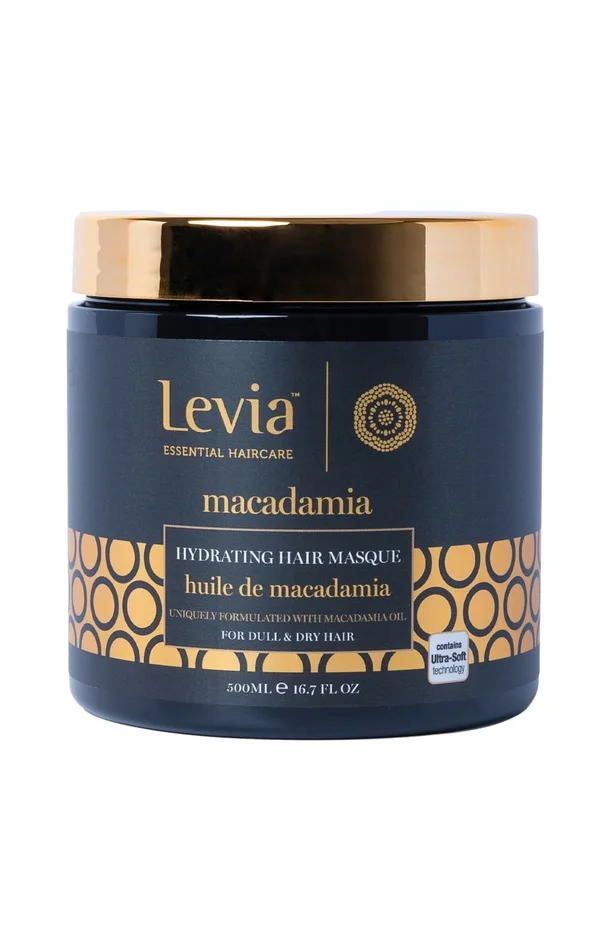 Masque hydratant – Huile de macadamia – Cheveux secs & ternes – 500 ml