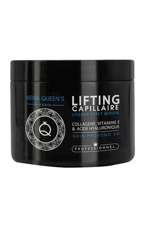 Masque lifting effet miroir 3D – Collagène & vitamine E – Cheveux fragilisés