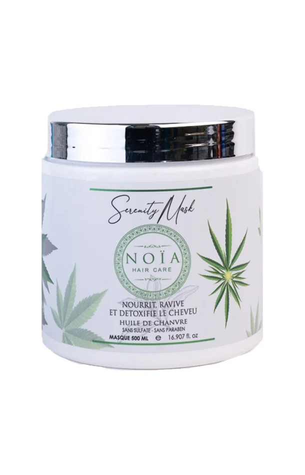 Masque nourrissant & détoxifiant – Huile de chanvre – Cuirs chevelus sensibles – 500 ml