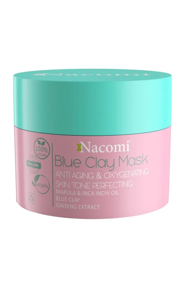 Masque oxygénant & anti-âge – Argile bleue – Visage