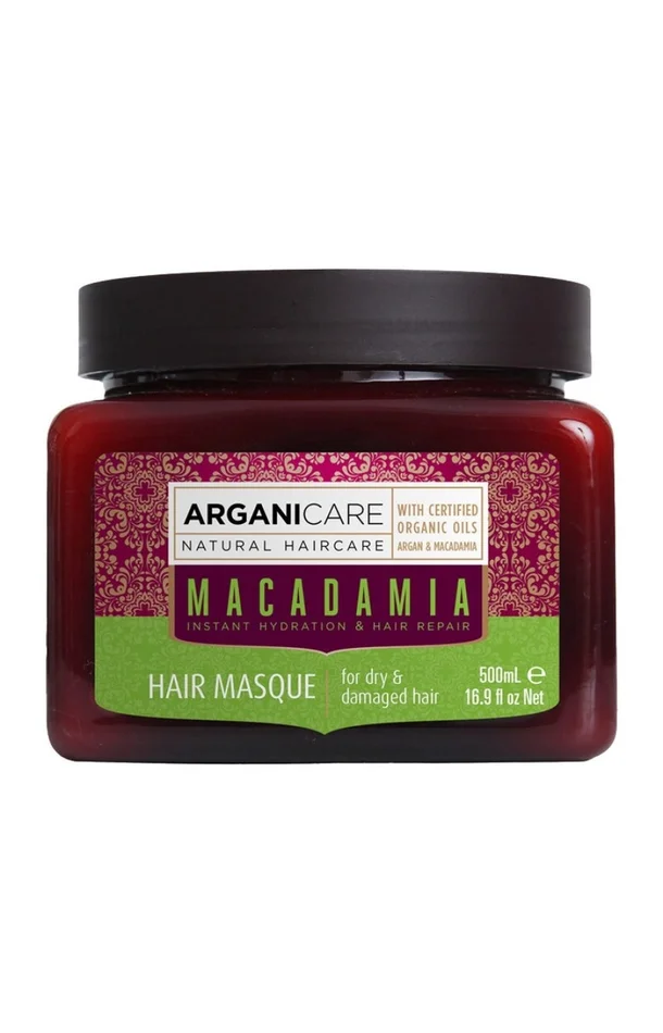 Masque réparateur – Argan & macadamia – Cheveux secs & abîmés – 500 ml