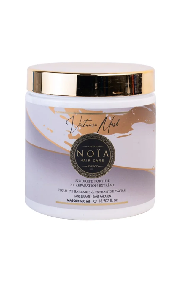 Masque réparateur – Figue de barbarie & caviar – Cheveux abîmés – 500 ml