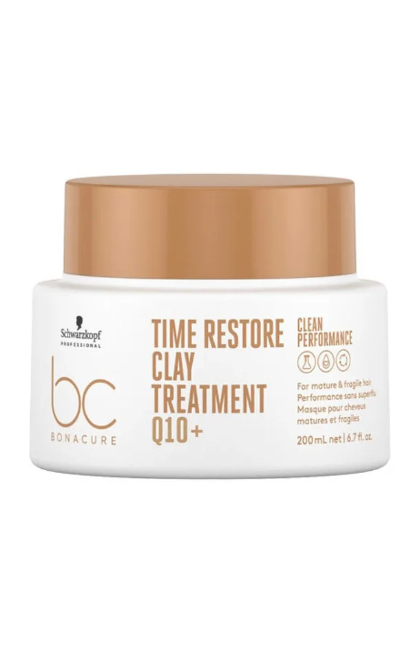 Masque réparateur – Time Restore – Cheveux matures & fragiles – 200 ml