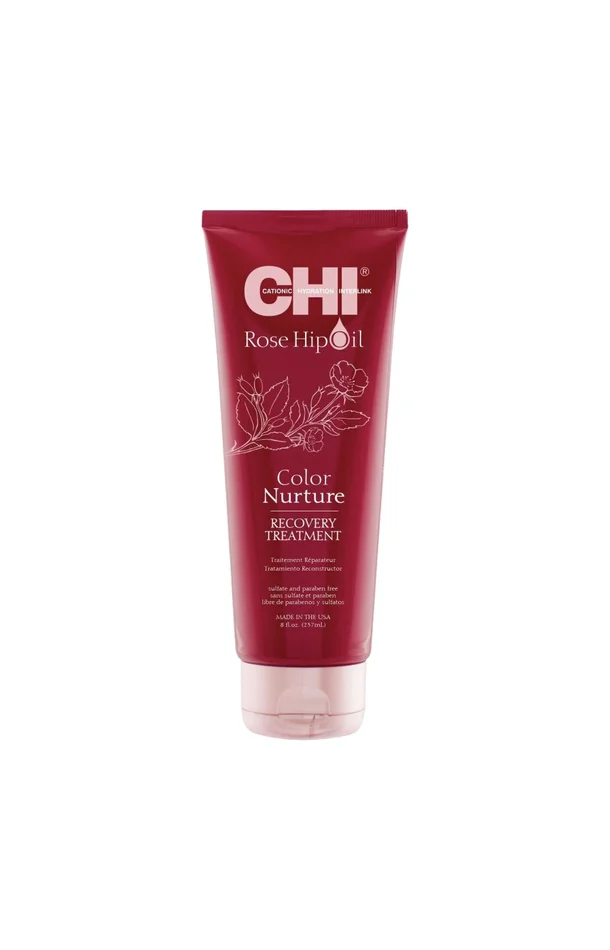 Masque réparateur à l’huile de rose musquée – Cheveux colorés – 237 ml