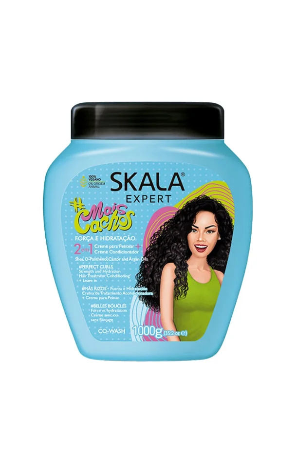 Masque revitalisant vegan – Cheveux bouclés – 1 L